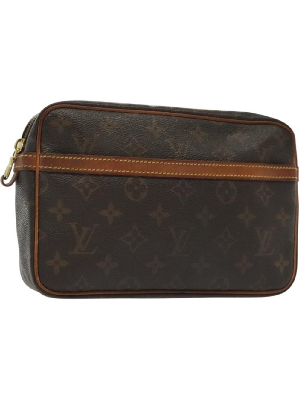 LOUIS VUITTON Monogram Compiegne 23 Clutch Bag M51847